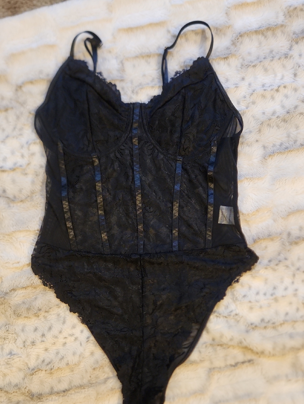 Black Lace Bodysuit